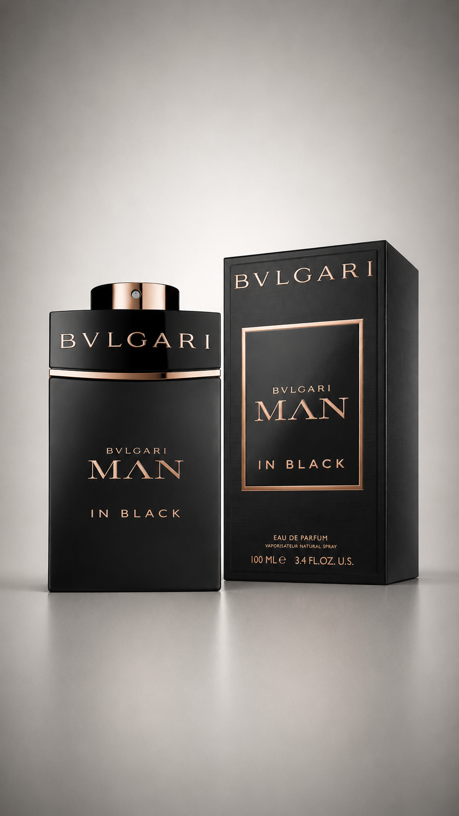 Bvlgari Man In Black & erkek