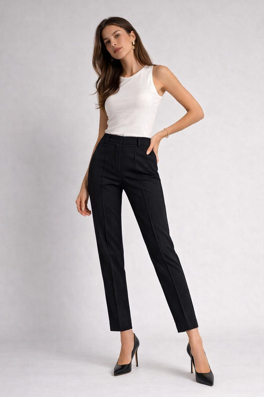 Düz Paça Klasik Kumaş Pantolon